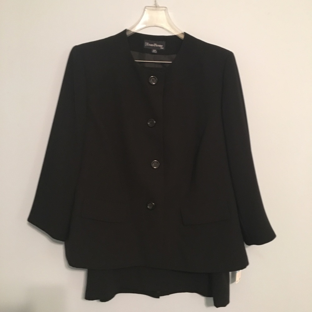 Black skirt suit